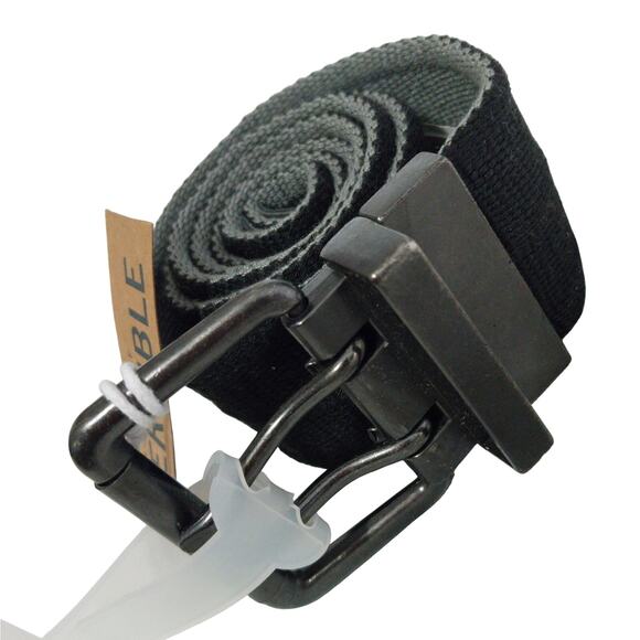 Aeropostale Other - NWT! AEROPOSTALE! BLACK, GRAY REVERSIBLE RIVETED DETAIL MIDNIGHT BUCKLE BELT! M